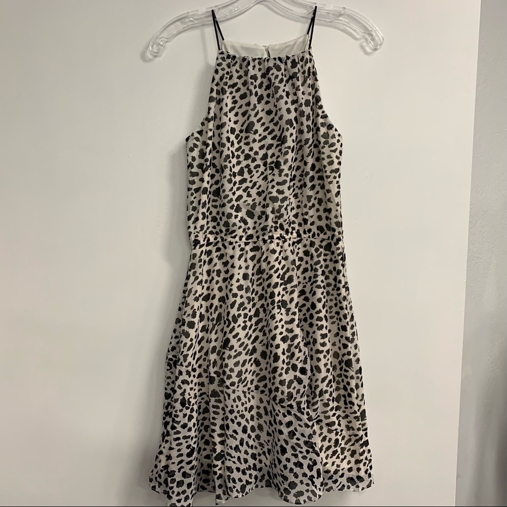 NWT: Aqua cheetah print dress